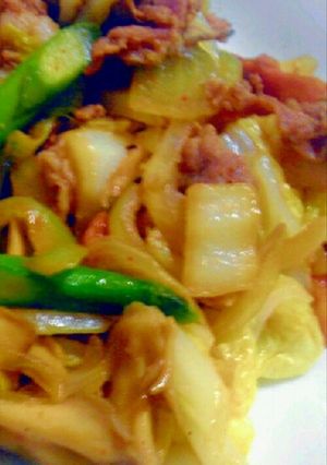 炒める前にしっかり味付け…肉野菜炒め-レシピのメイン写真