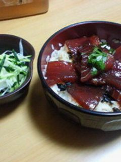 マグロの漬け丼-レシピのメイン写真