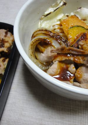焼肉のたれで作る★ボリュームBBQ丼-レシピのメイン写真
