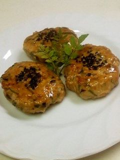 焼肉のたれで鶏つくねの照り焼き-レシピのメイン写真