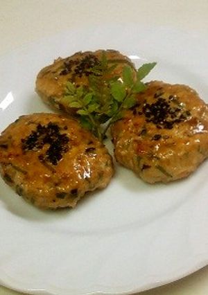 焼肉のたれで鶏つくねの照り焼き-レシピのメイン写真