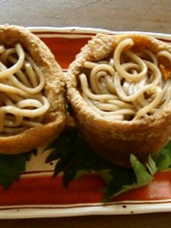 レンジで作る、そば稲荷用味付け稲荷-レシピのメイン写真