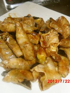 焼き肉のタレで☆茄子の肉巻き-レシピのメイン写真