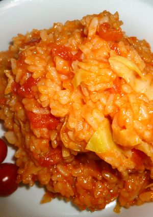 夏休み、子供の昼食に！簡単トマトリゾット-レシピのメイン写真