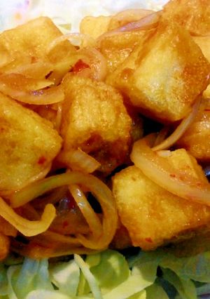 揚げると美味しい、高野豆腐揚げマリネ-レシピのメイン写真