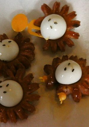 キャラ弁　ふてくされたポンデライオン-レシピのメイン写真