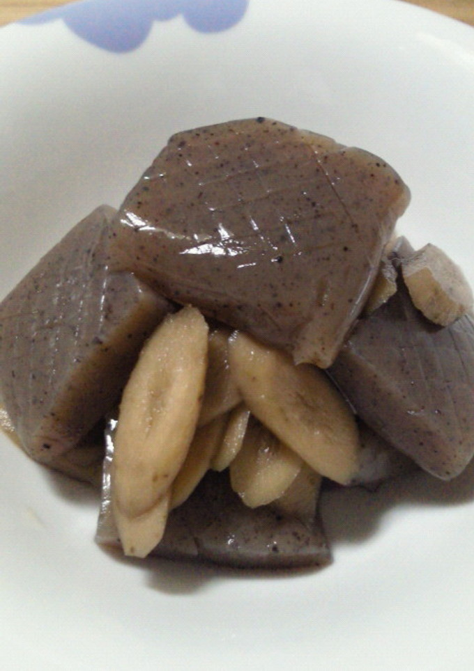 こんにゃくとごぼうの煮物風-レシピのメイン写真