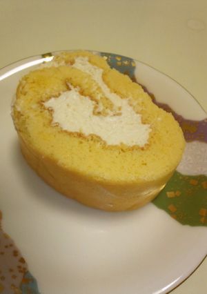 大豆粉のロールケーキ-レシピのメイン写真