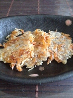 ◎しらすの煎餅風お焼◎ 離乳食 完了期-レシピのメイン写真