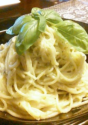 バジルドレッシングで冷製パスタ。-レシピのメイン写真