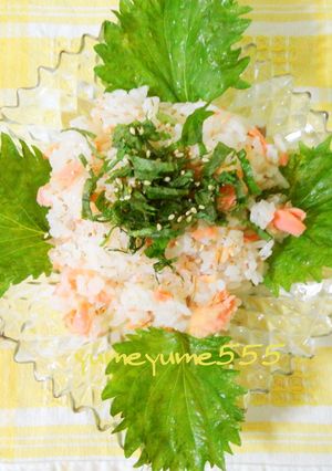 簡単さっぱり鮭めし-レシピのメイン写真