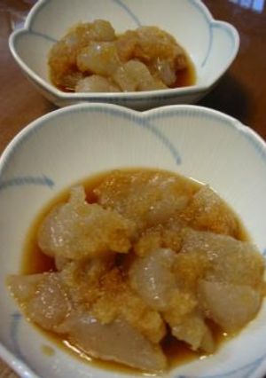 コンニャクのおろし和え-レシピのメイン写真