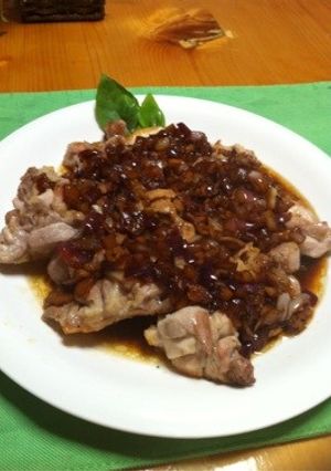 ご飯が進む簡単チキンの玉ねぎソテー-レシピのメイン写真