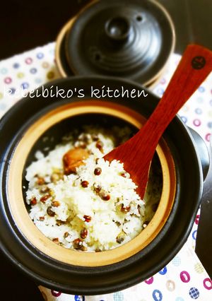 煎り大豆の香ばしい炊込みご飯-レシピのメイン写真
