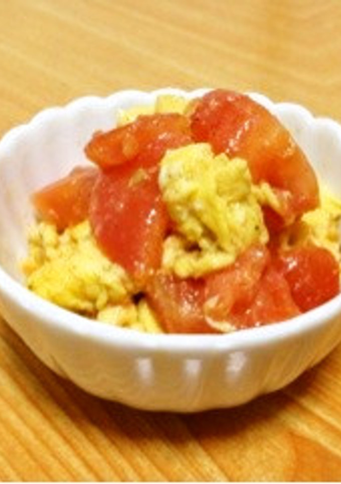 簡単！！トマトと卵の中華炒め-レシピのメイン写真