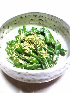 簡単いんげんの麺つゆマヨ-レシピのメイン写真