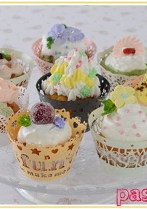ホットケーキミックスで作るデコマフィン-レシピのメイン写真