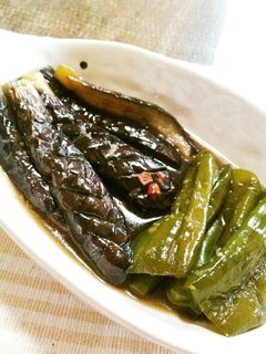夏おかず♬茄子とピーマンの煮浸し-レシピのメイン写真