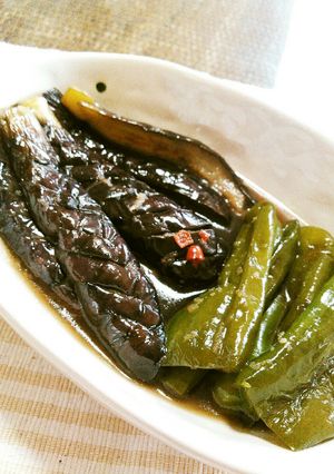 夏おかず♬茄子とピーマンの煮浸し-レシピのメイン写真