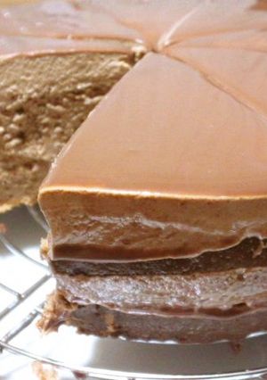 ピカピカ♢簡単チョコムースケーキ♡-レシピのメイン写真