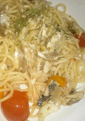 いわしとトマトのシチリア風パスタ-レシピのメイン写真
