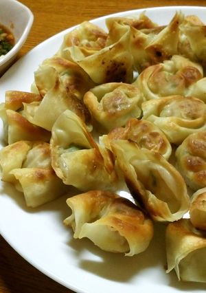 えびと塩麹の焼きワンタン-レシピのメイン写真