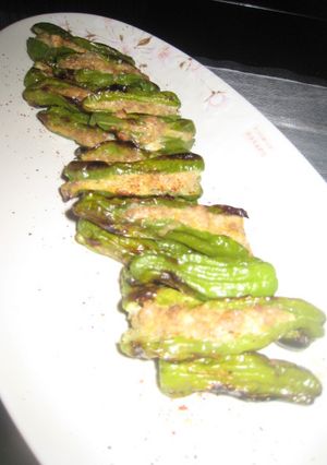 ししとうの豚挽き肉詰め焼き-レシピのメイン写真