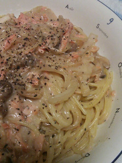 簡単★鮭としめじのクリームパスタ-レシピのメイン写真