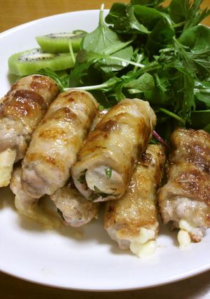 豚肉の梅チーズロール-レシピのメイン写真