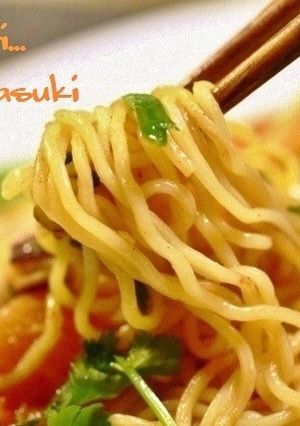 タコミンチのエスニックな焼きそば。-レシピのメイン写真
