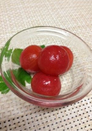 ミニトマトのコンポート-レシピのメイン写真