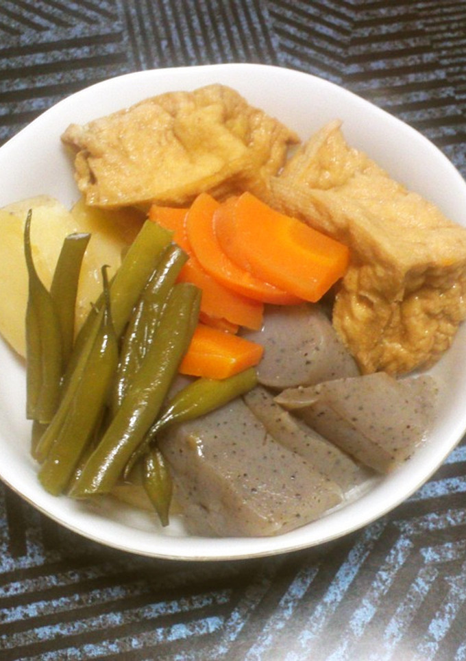 厚揚げとじゃがいもとこんにゃくの煮物-レシピのメイン写真