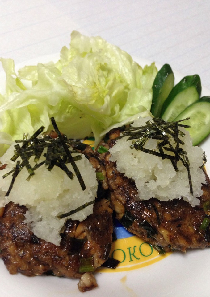 さばバーグ<和風ダレ>-レシピのメイン写真