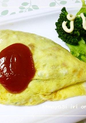 もやし入りオムレツ-レシピのメイン写真