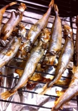 トースターで同時に2品⁈焼きししゃも☆-レシピのメイン写真