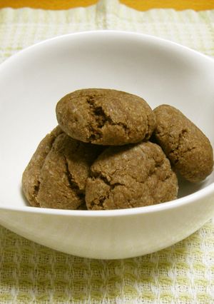 材料3つ de チョコレートクッキー-レシピのメイン写真