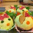 ヒヨコとウサギのポテトサラダ