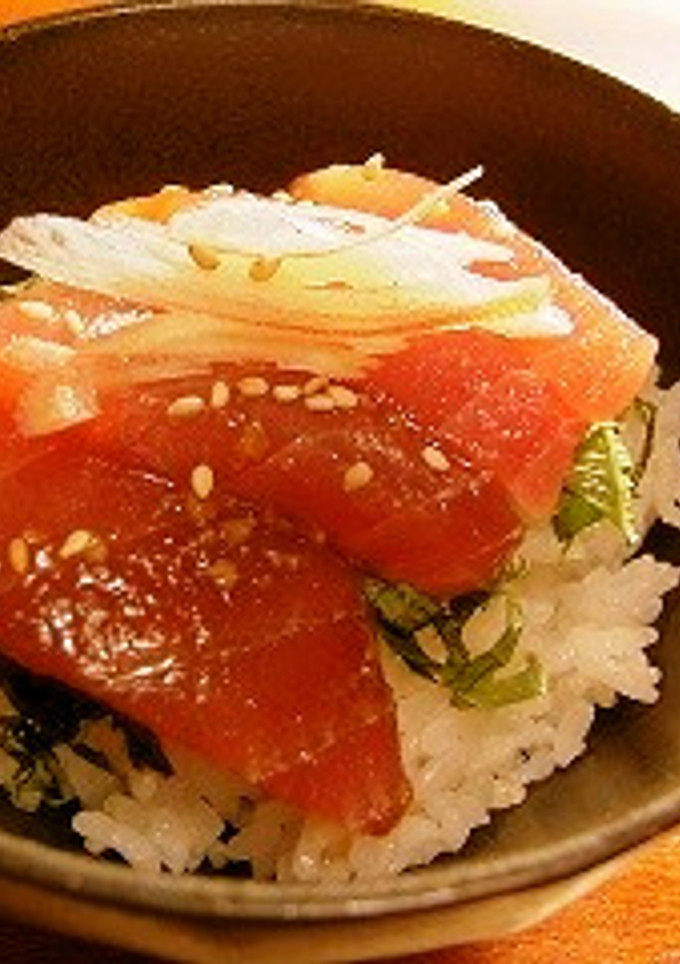 まぐろの漬け丼-レシピのメイン写真