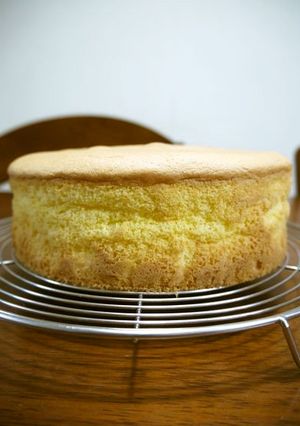 【ノンオイル】ふわふわ☆スポンジケーキ♪-レシピのメイン写真