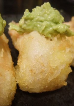 アボカドソースのチーズ鶏天-レシピのメイン写真