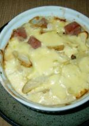 ポテトとスパムのグラタン-レシピのメイン写真
