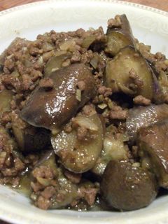 なすとひき肉の炒め-レシピのメイン写真