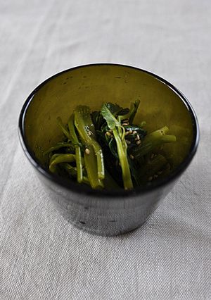 空芯菜の酢味噌和え-レシピのメイン写真