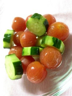 簡単!夏野菜の彩りサラダ-レシピのメイン写真