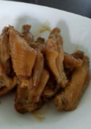 鶏肉手羽の梅醤油煮-レシピのメイン写真