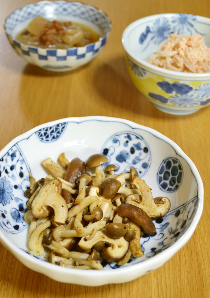 椎茸としめじの柚子胡椒ポン酢♬-レシピのメイン写真