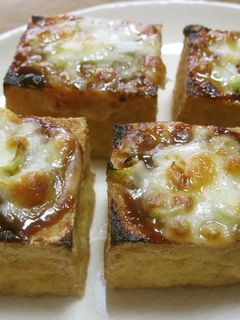 グリルで焼くだけ★厚揚げのみそチーズ焼き-レシピのメイン写真