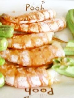 シシトウとオクラの焼肉のたれグリル焼き-レシピのメイン写真