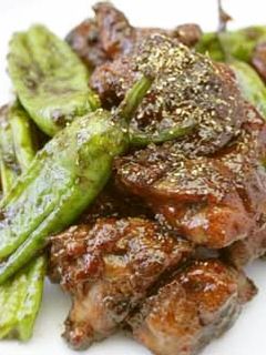 鶏レバーの甘辛炒め-レシピのメイン写真