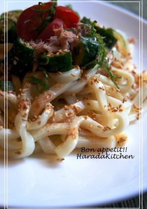 5分で簡単ランチ！サラダうどん✿-レシピのメイン写真